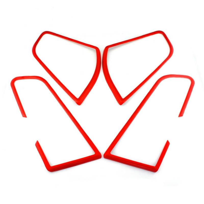 Vexilon for MINI, Cooper-Zubehör, Countryman F60, Aufkleber zur Dekoration der Auto-Audiolautsprecher, for Cooper F60 Lüftungsgitter fürs Auto(Red) von Vexilon