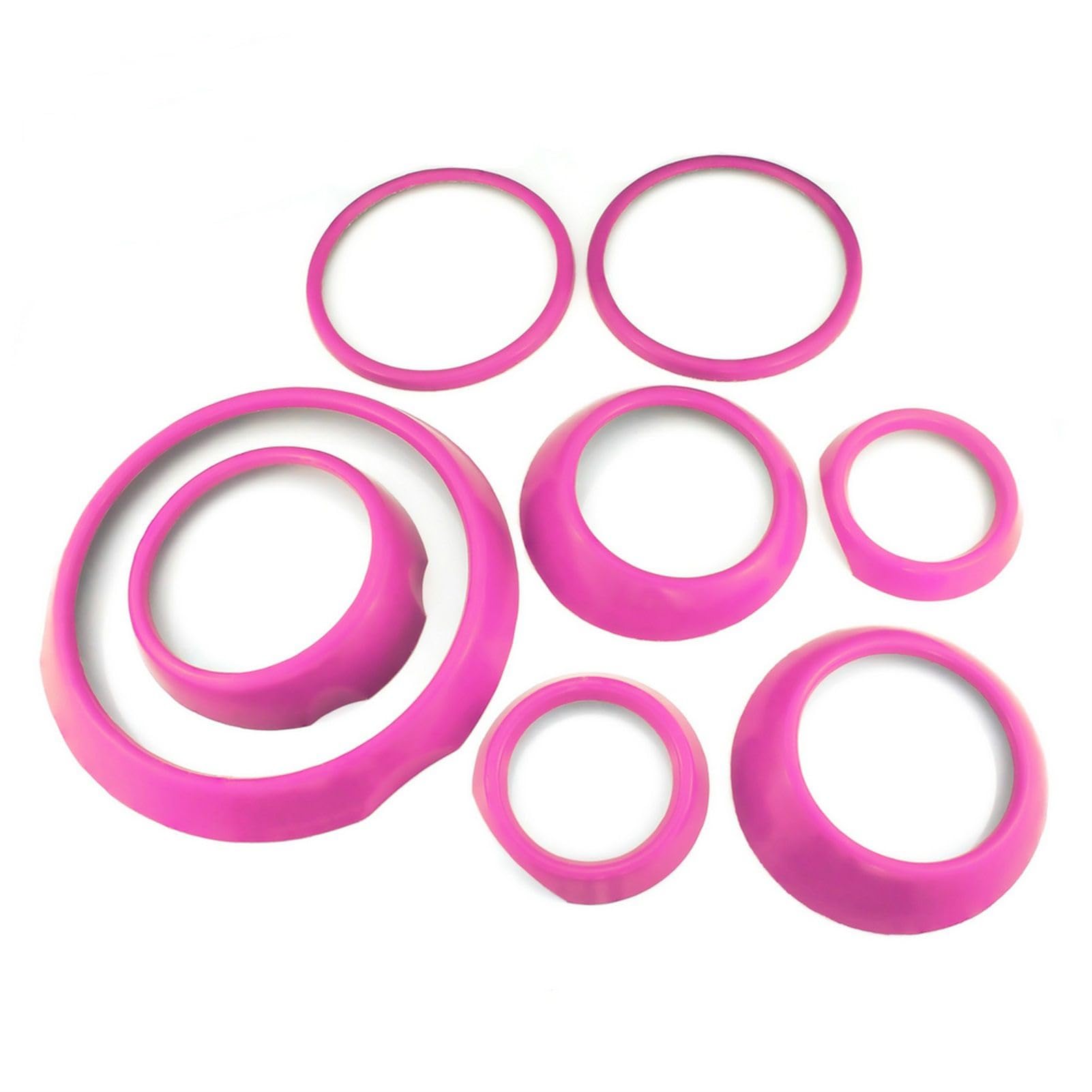 Vexilon for MINI, Countryman R60, Auto-Styling, Innendekoration, Aufkleberabdeckung, Cooper R60, Zubehör, R60 Lüftungsgitter fürs Auto(R60 Pink) von Vexilon