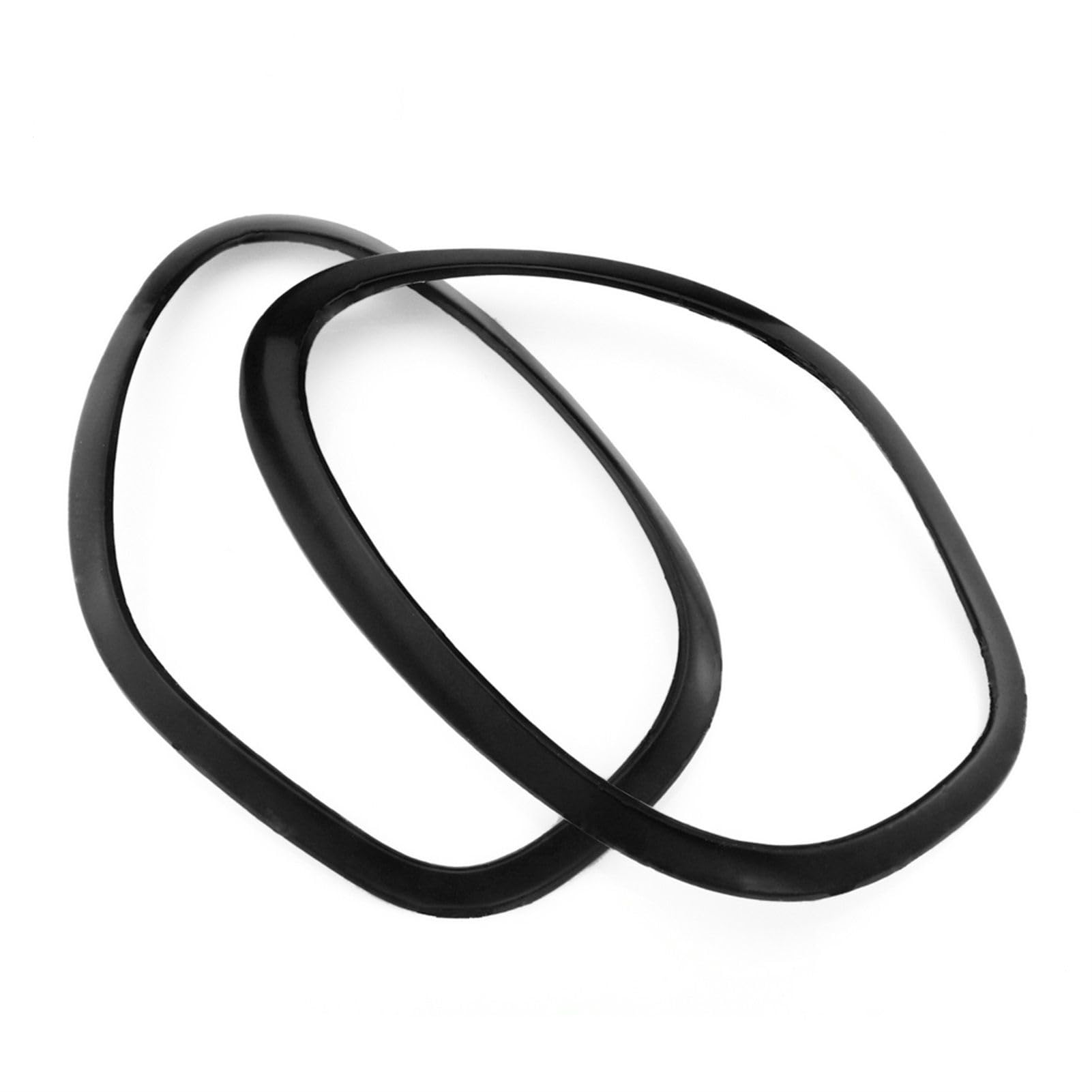 Vexilon for MINI, Countryman-Zubehör, Cooper R60 Scheinwerfer-Aufkleber vorn, Rücklicht, R60-Auto-Styling Lüftungsgitter fürs Auto(2PCS for Front Black) von Vexilon