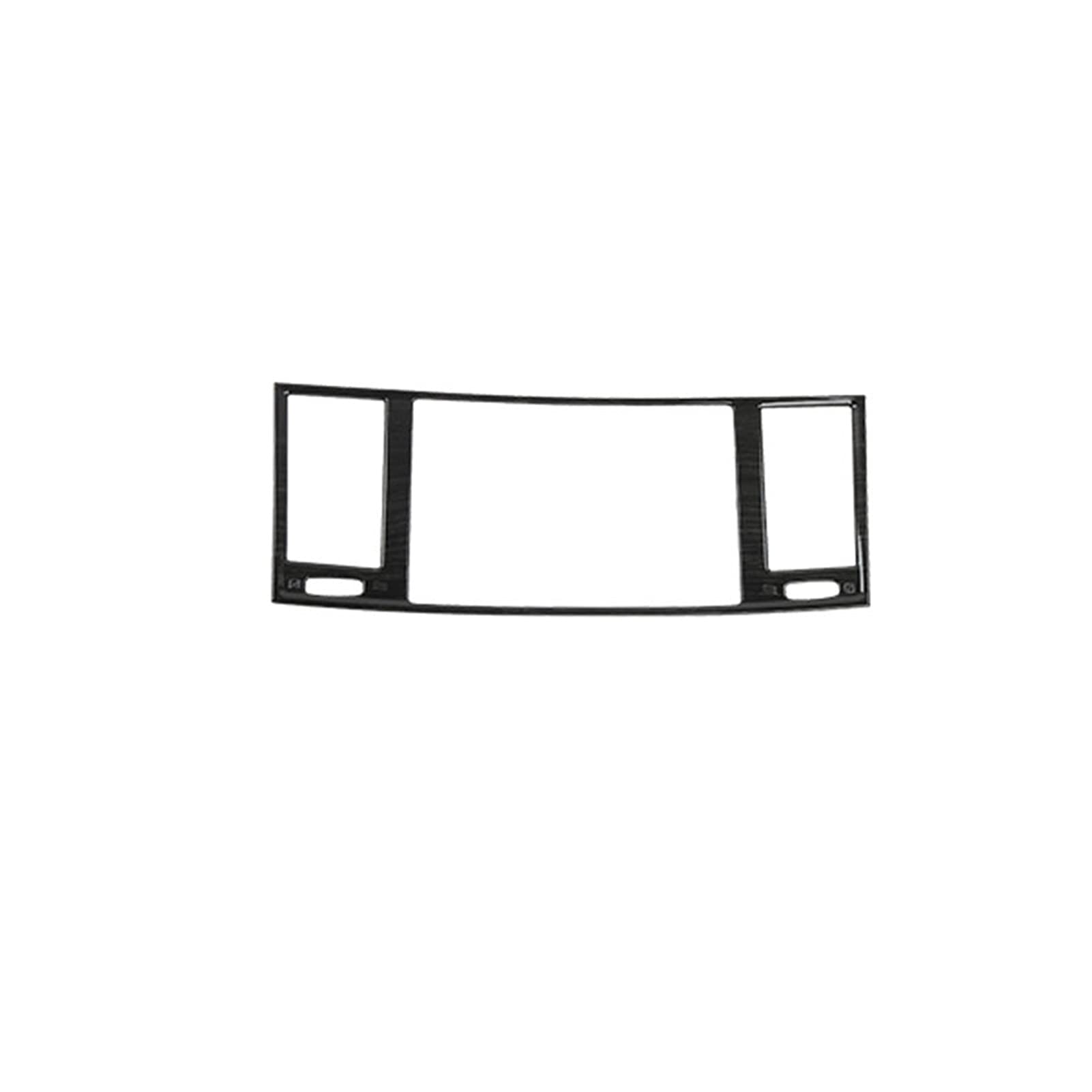 Vexilon for Nissan Patrol Y62 2017 2018 2019 2020, Armaturenbrett-Panel in Karbonfaserfarbe, Zierrahmen for Klimaanlagen-Entlüftungsauslass Lüftungsgitter fürs Auto(Black Titanium) von Vexilon