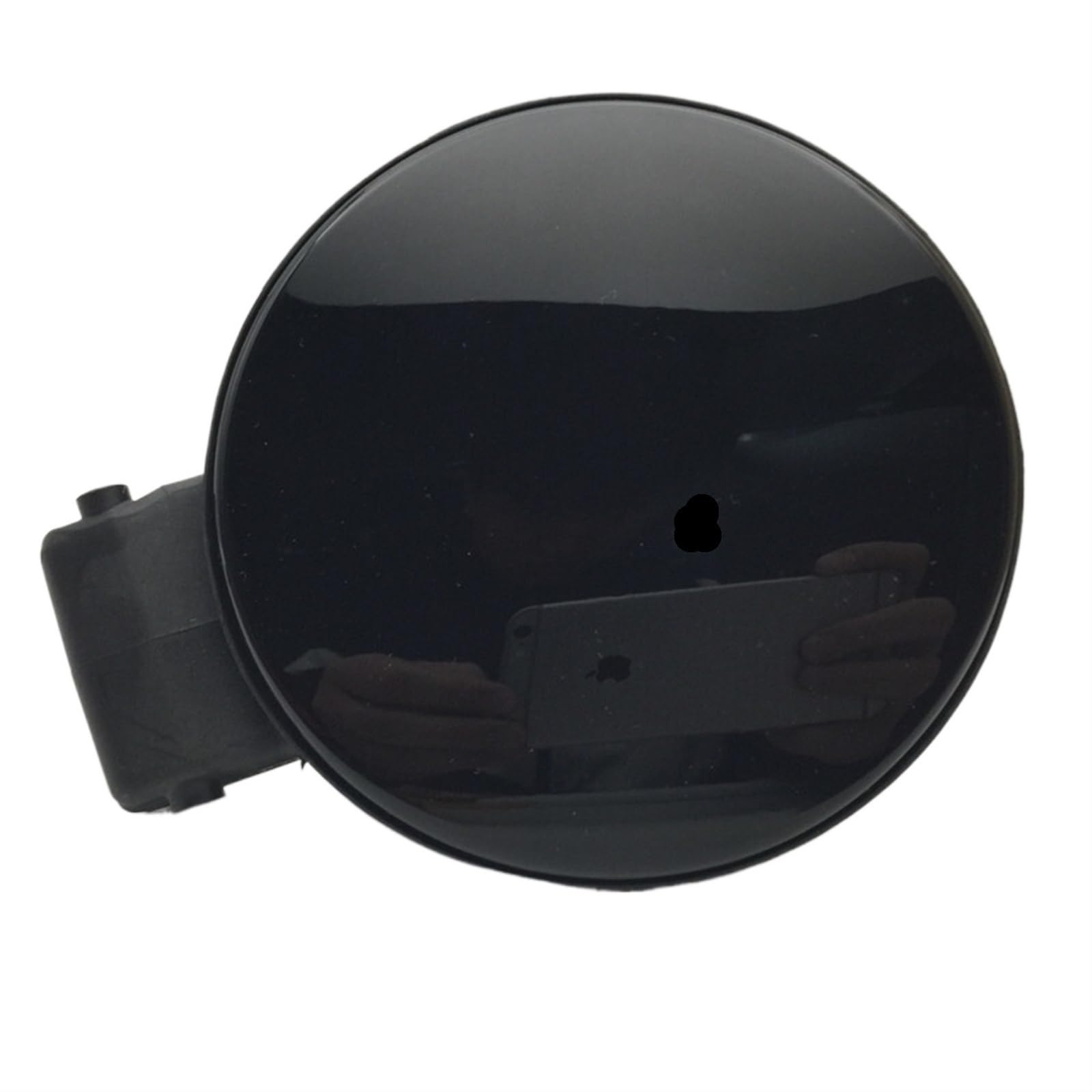 Vexilon for VW, for Polo 2011–2018, Kraftstofftankabdeckung, äußerer Tankdeckel, Öleinfüllklappe, Deckelabdeckungen, Schwarz, Weiß, Rot Tankdeckel für Autos(Black) von Vexilon