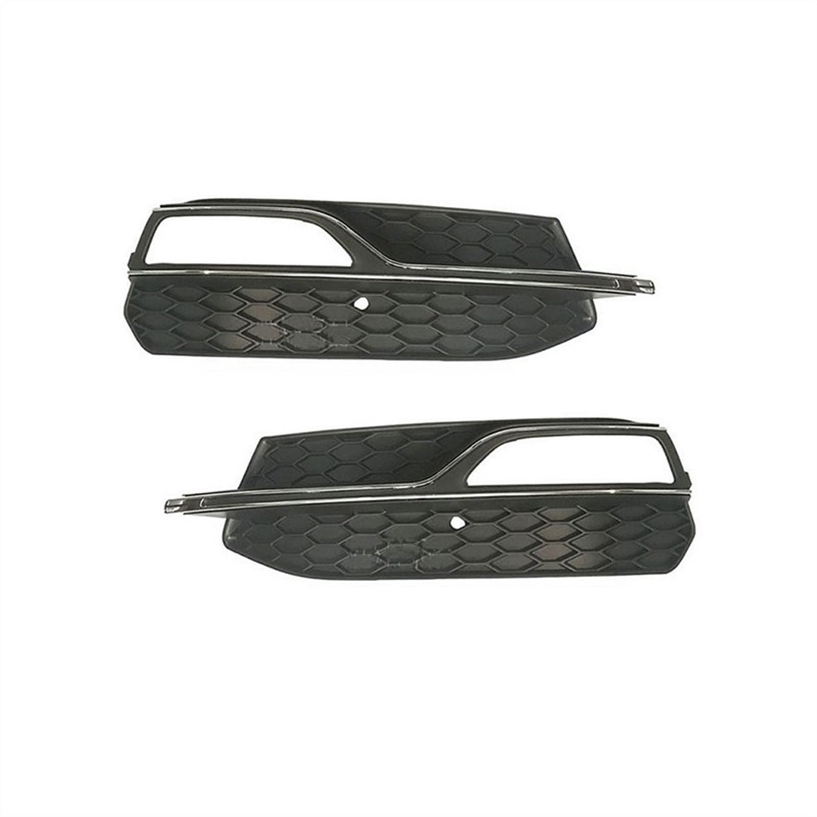 Vexylon Auto Links Rechts Vorne Stoßstange Nebellicht Grill Abdeckung, für A3 für S3 2014 2015 2016 2017 8V3807681 8V3807682(A pair 1) von Vexilon