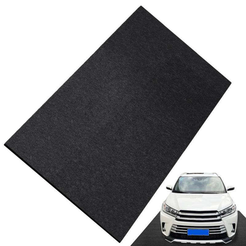 Unter Dem Auto-Ölteppich Ölauffangmatte Werkstatt Boden Garagen-Polyester Ölteppichmatte Ölmatte Robuste Schutzmatte Geeignet Für Einfahrtschutzflächen 152.4 X 91.44 cm von Vgvgaj