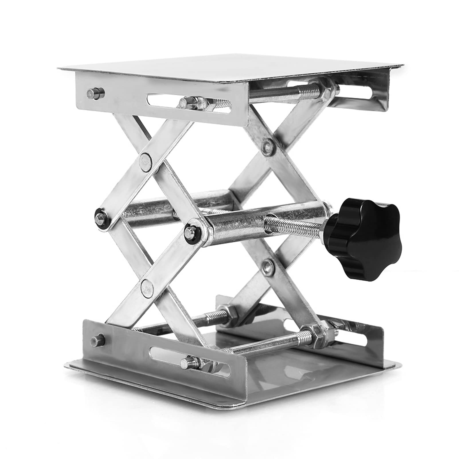 100 X 100 Mm Labor-Hebebühnen aus Edelstahl, 45 Mm Bis 150 Mm Höhenverstellbare Hebebühne Zum Anheben von Objekten und Instrumenten für Physikalisch-biologische Experimente 100 X 100 Mm Labor-Hebebühnen aus Edelstahl, 45 Mm Bis 150 Mm Höhenverstellbare Hebebühne Zum Anheben von Objekten und Instrumenten für Physikalisch-biologische Experimente von ViaGasaFamido