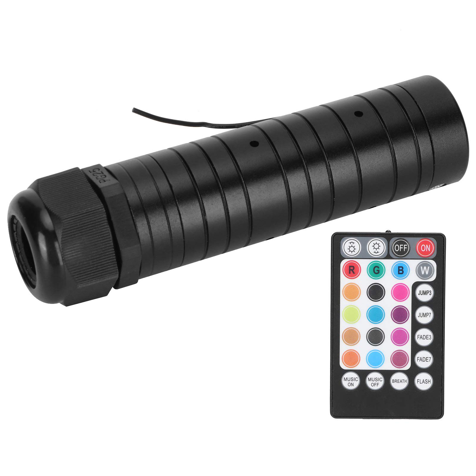 Auto -LED -Glasfaser Lampenquelle Langlebige RGB Beleuchtung für Tanzpartys, Aluminiumlegierung, Fernbedienung, 12 V Auto -LED -Glasfaser Lampenquelle Langlebige RGB Beleuchtung für Tanzpartys, Aluminiumlegierung, Fernbedienung, 12 V von ViaGasaFamido