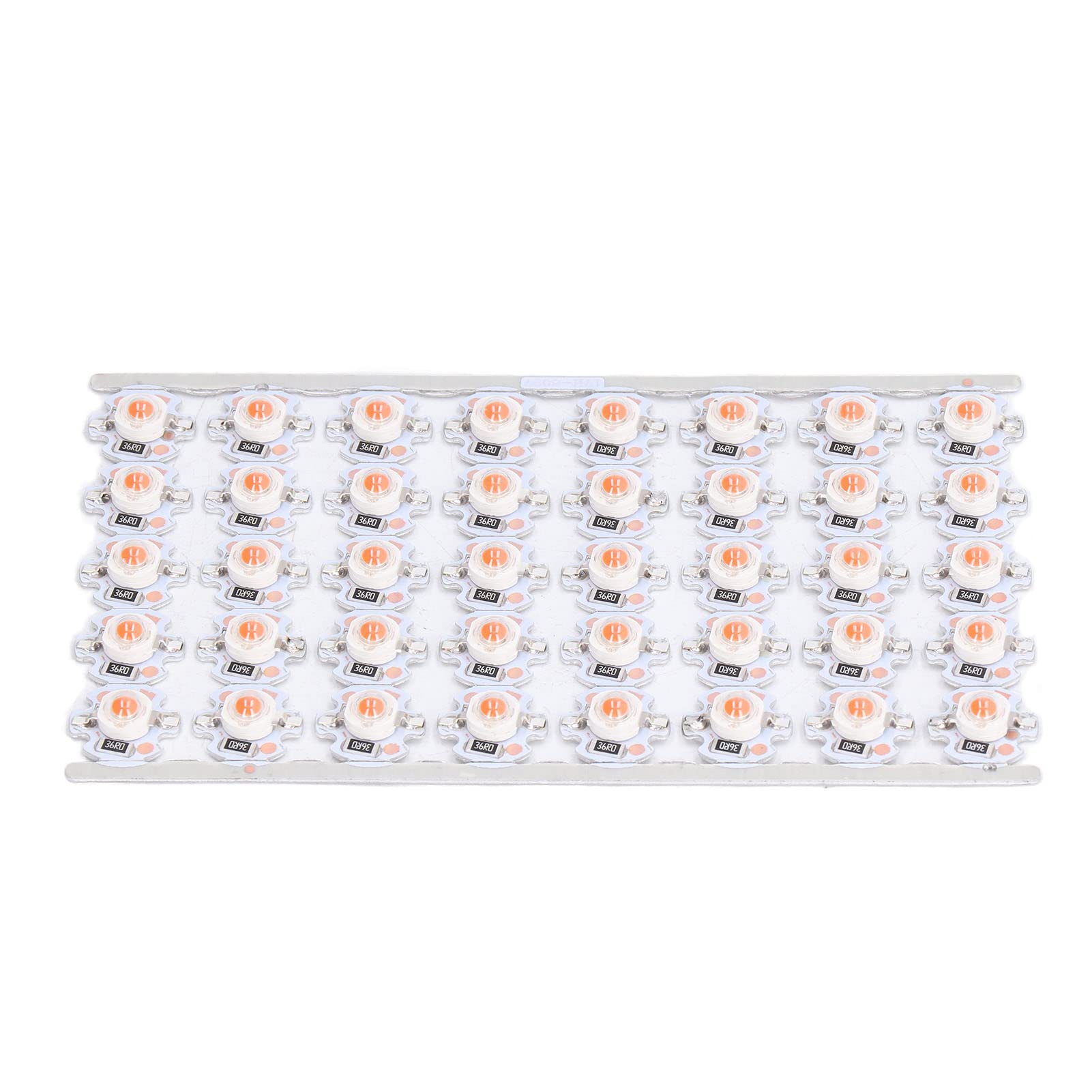 ViaGasaFamido DIY LAM LAMP -Chips Perlen mit Aluminiumplaque, Hochlichtquelle Gabinet Light Quelle 1W 12 V, Geeignet für Verkehr und Innenbeleuchtung (Rotlicht) von ViaGasaFamido