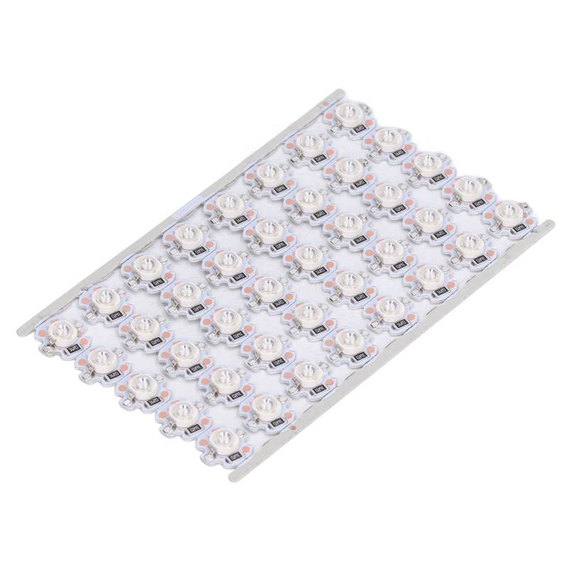 ViaGasaFamido DIY LAM LAMP -Chips Perlen mit Aluminiumplaque, Hochlichtquelle Gabinet Light Quelle 1W 12 V, Geeignet für Verkehr und Innenbeleuchtung (blaues Licht) von ViaGasaFamido