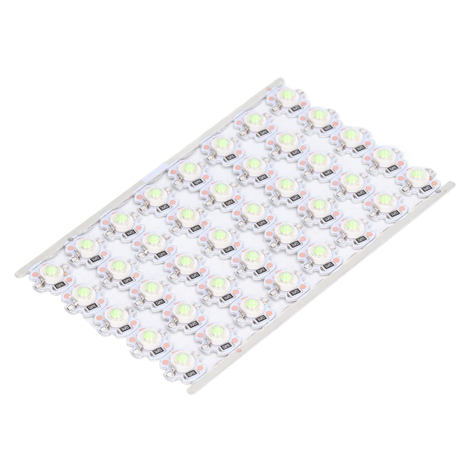 ViaGasaFamido DIY LAM LAMP -Chips Perlen mit Aluminiumplaque, Hochlichtquelle Gabinet Light Quelle 1W 12 V, Geeignet für Verkehr und Innenbeleuchtung (grünes Licht) von ViaGasaFamido