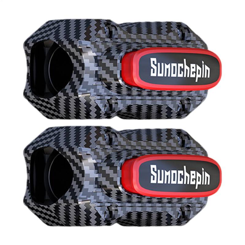 Motorcycle Crash Bar Protectors | 2pcs Anti-Scratch Motorcycle Frame Block Protector,Fits 0.78-1.02in Pipe Diameter Frame Guard Anti-Collision Anti-Fall for Frame Cage von Vibhgtf