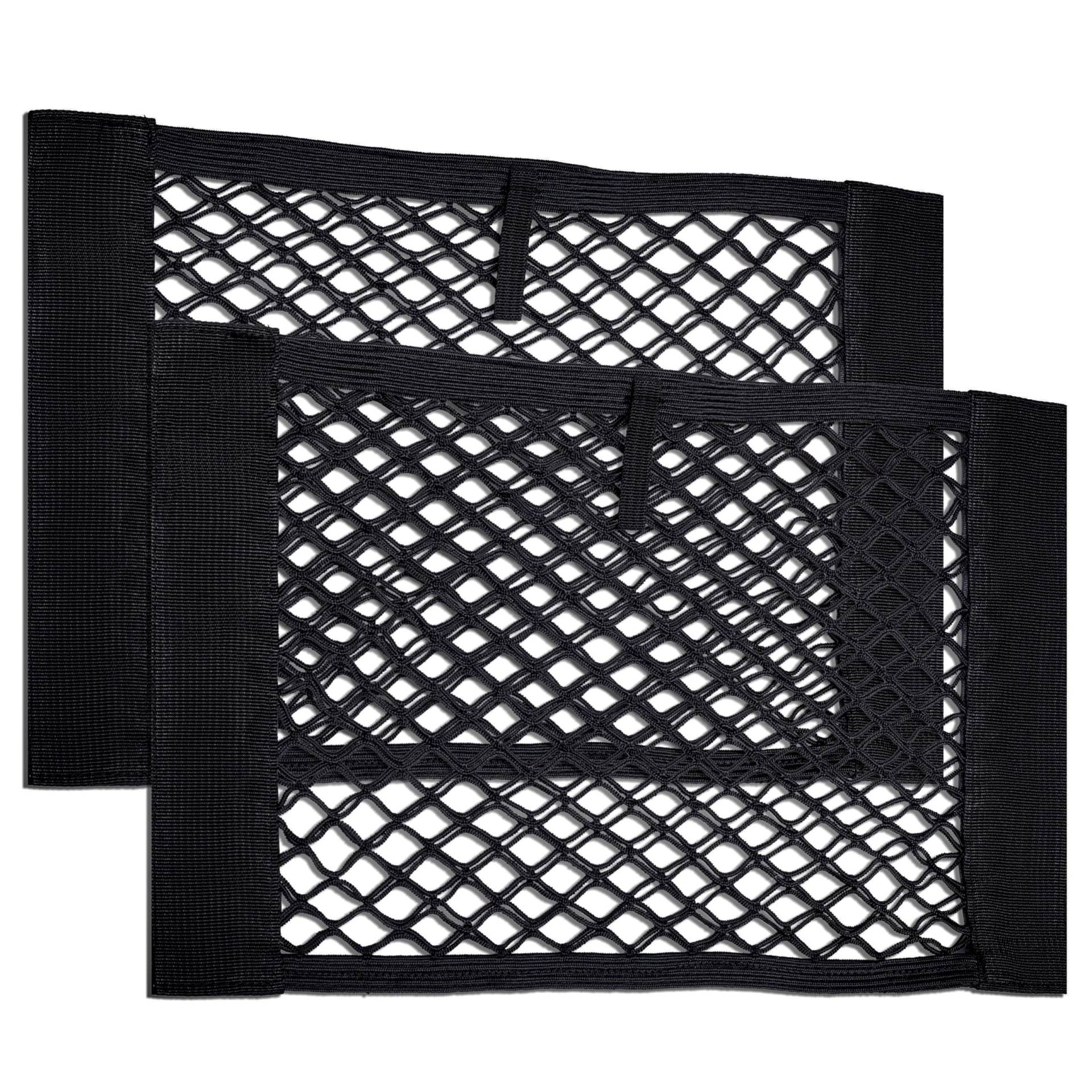 Vicera Kofferraum Netztasche mit Klett • Organizer Netz fürs Auto zum Aufbewahren & Verstauen • 40x25 cm 2er Set Vicera Kofferraum Netztasche mit Klett • Organizer Netz fürs Auto zum Aufbewahren & Verstauen • 40x25 cm 2er Set von Vicera