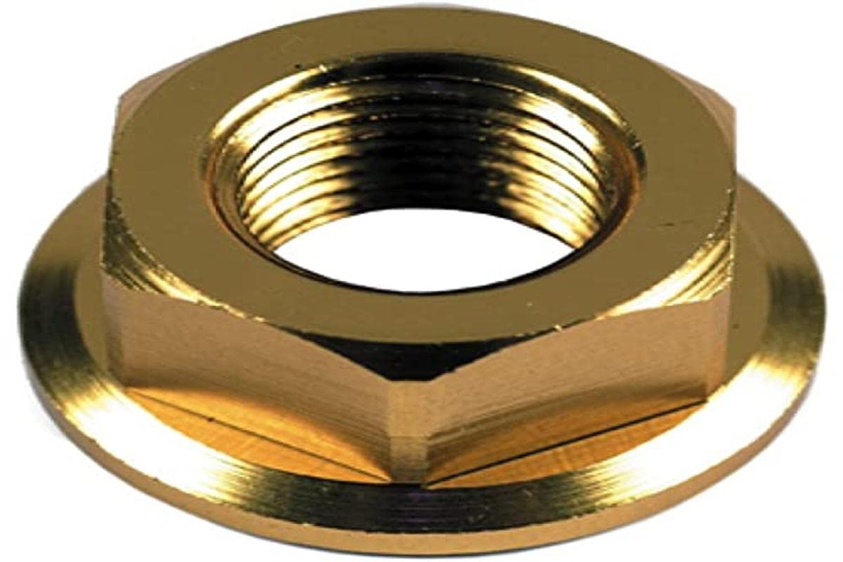 Mutter Radachse Aluminium Gold eloxiert - M12x1,25 von VICMA