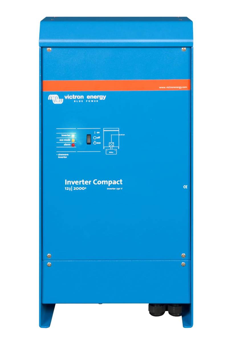Victron Energy 1200VA 12-Volt 230V AC Reiner Sinus Wechselrichter, Kompakt von Victron Energy