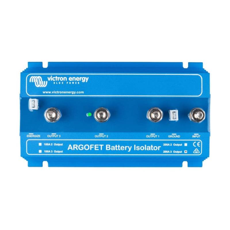 Victron Energy ArgoFET Batterietrenner 200-3AC (3 Batterien 200 Amp), Einzelhandel von Victron Energy