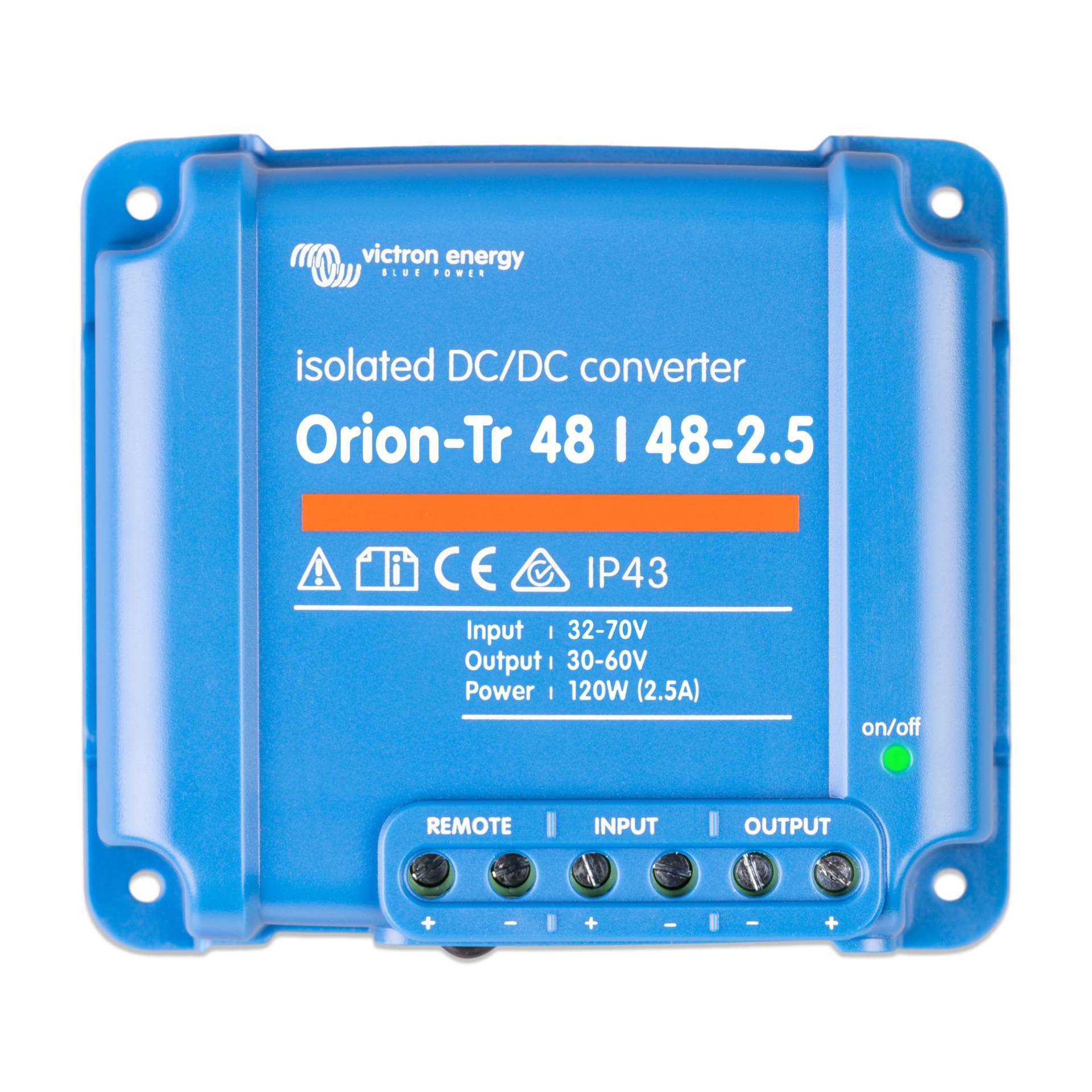 Victron Energy Orion-Tr IP43 48/48-Volt 2.5 Amp 120-Watt DC-DC Konverter, Isoliert von Victron Energy