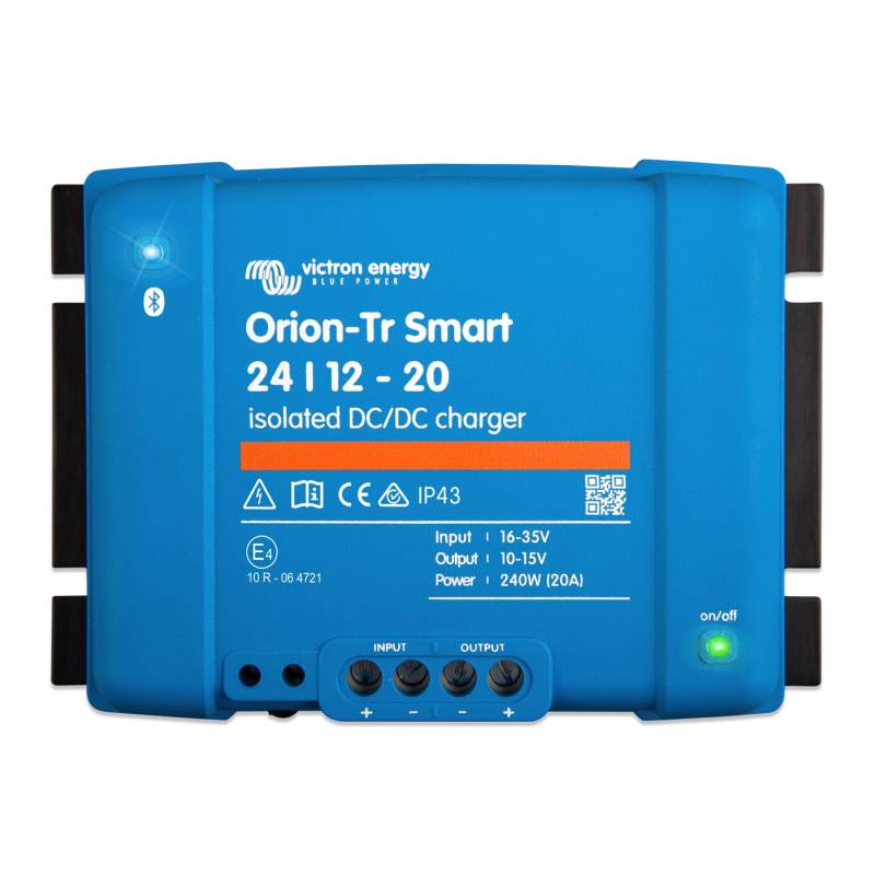 Victron Energy Orion-Tr Smart 24/12-Volt 20 Amp 240-Watt DC-DC Ladebooster, Isoliert (Bluetooth) von Victron Energy
