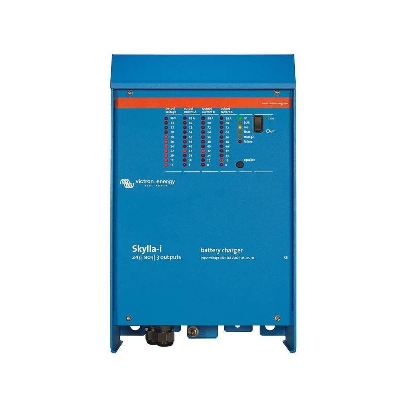 Victron Energy Skylla-i 24-Volt 80 Ampere 230V Batterie-Ladegerät, 1+1 isolierte Ausgänge von Victron Energy