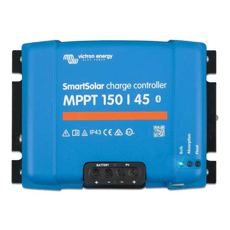 Victron Energy SmartSolar MPPT 150V 45 Amp 12/24/36/48-Volt Solar Laderegler (Bluetooth) von Victron Energy