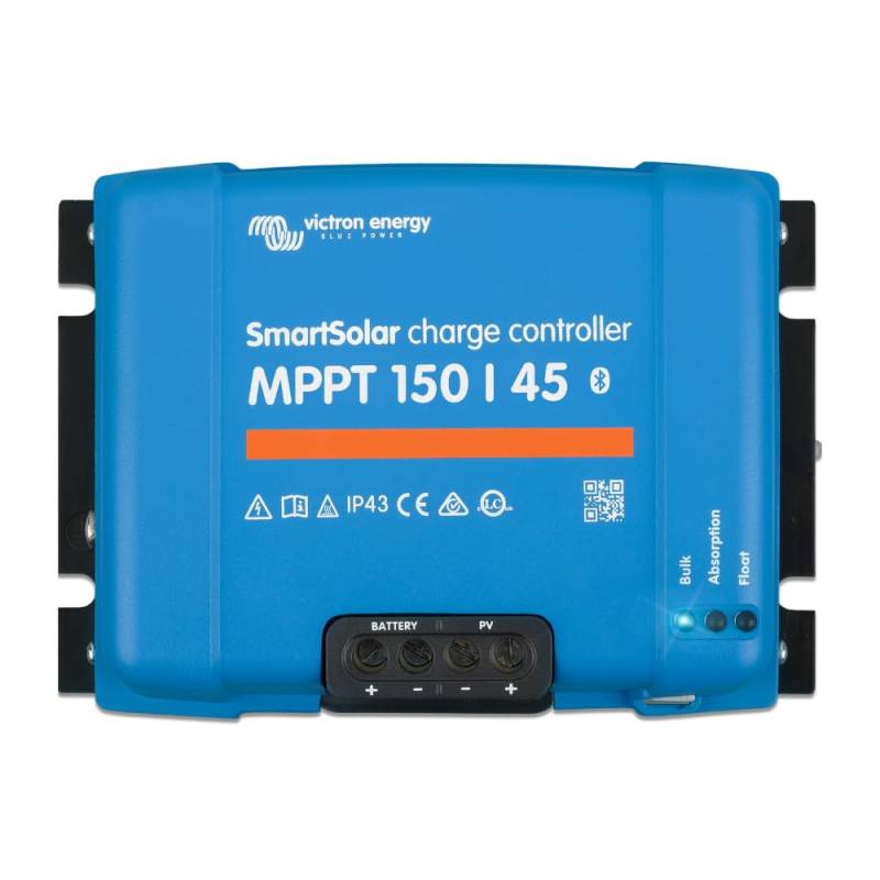 Victron Energy SmartSolar MPPT Laderegler - Solar Laderegler (Bluetooth) - 150V 45 Amp 12/24/36/48-Volt von Victron Energy