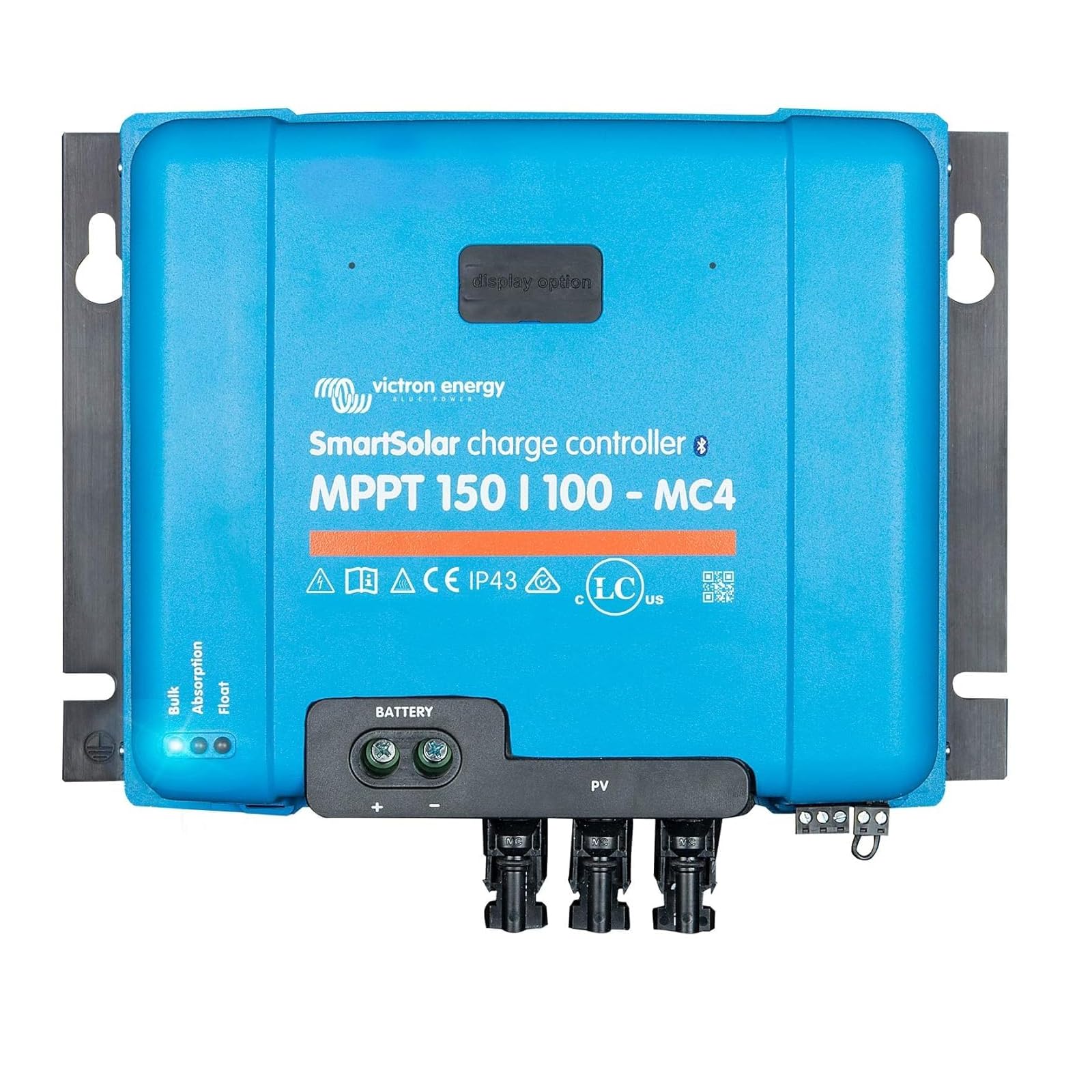 Victron Energy SmartSolar MPPT MC4 kompatibel, Laderegler (Bluetooth) - Solar Laderegler - 150V 100 Amp 12/24/36/48-Volt von Victron Energy