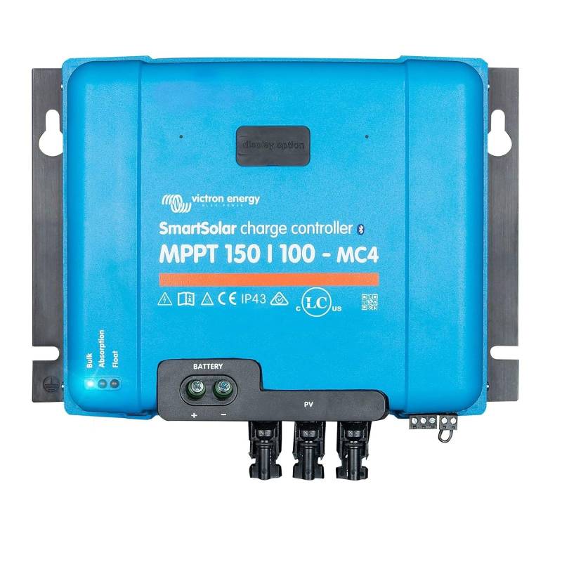 Victron Energy SmartSolar MPPT MC4 kompatibel, Laderegler (Bluetooth) - Solar Laderegler - 150V 100 Amp 12/24/36/48-Volt von Victron Energy