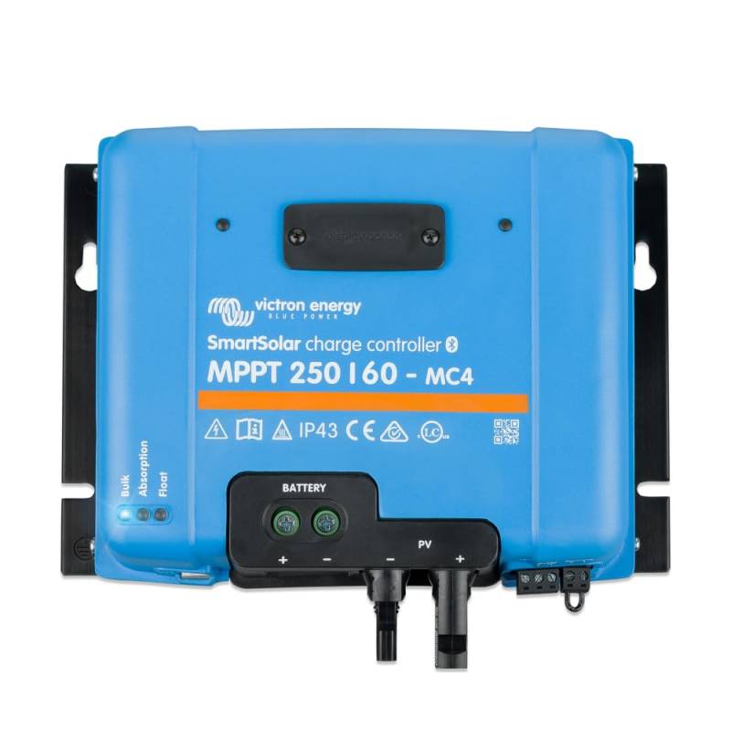 Victron Energy SmartSolar MPPT MC4 kompatibel, Laderegler (Bluetooth) - Solar Laderegler - 250V 60 Amp 12/24/36/48-Volt von Victron Energy
