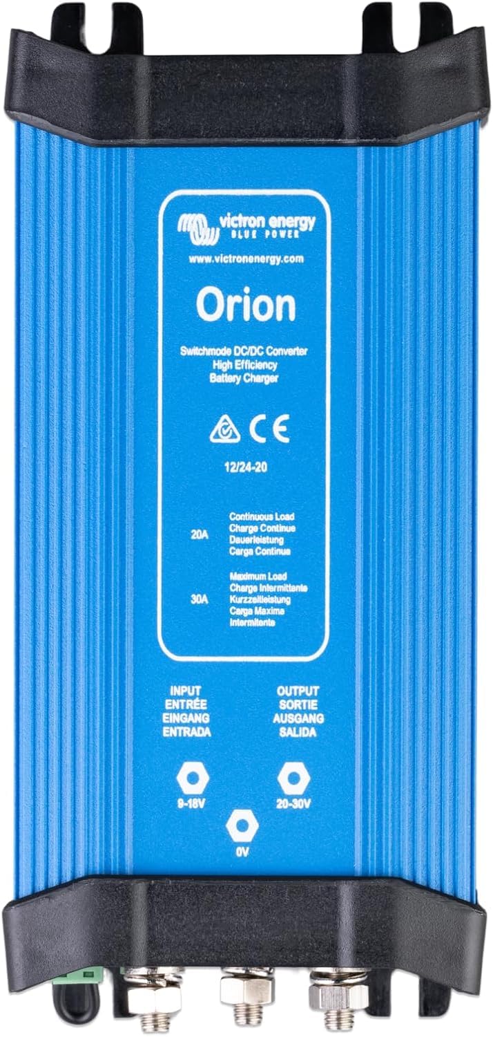 Victron Energy Orion IP20 12/24-Volt 20 Amp DC-DC Konverter Nicht isoliert, Hohe Leistung von Victron Energy