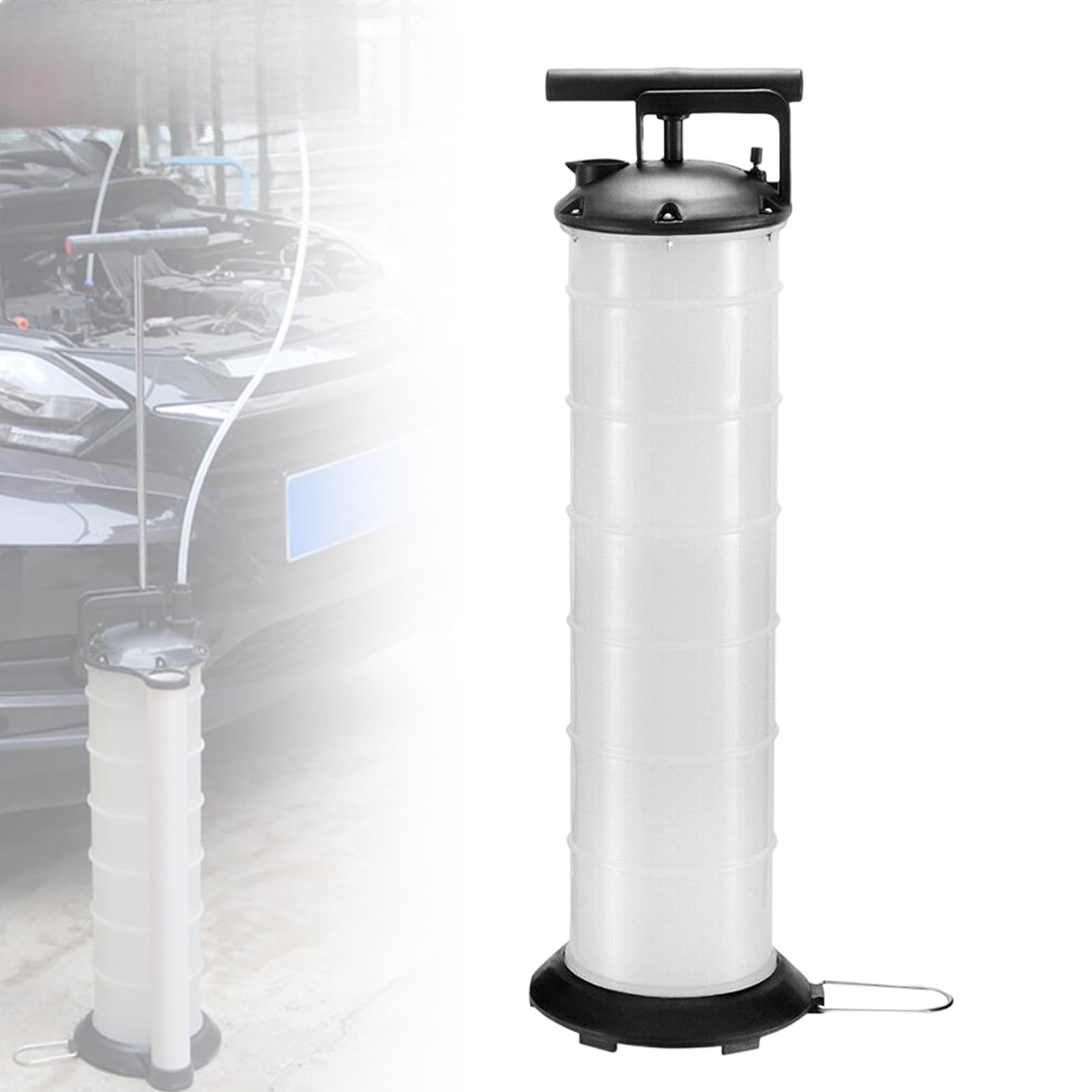 Robuster Flüssigkeitsabsauger mit 7L Kapazität für Autos - Ölabsaugpumpe zur einfachen Extraktion von Motoröl, Kühlmittel und mehr - Ideal für Fahrzeugwartung und Heimgebrauch von Vielrosse