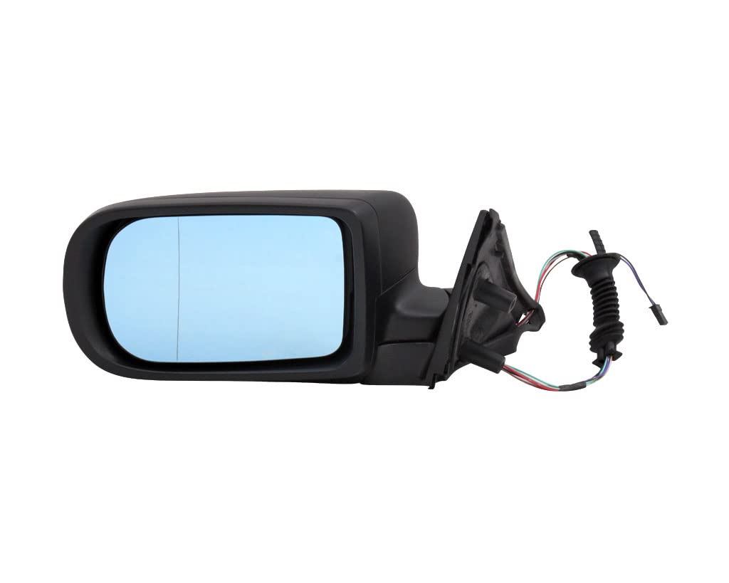 Spiegel Außenspiegel Elektrisch Heizbar Asphärisch Links Kompatibel mit BMW E39 Stufenheck + Kombi 96-03 von Viewmax