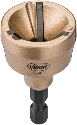 Vigor Außen-Entgrater 3 – 19 mm [Hersteller-Nr. V7402] von Vigor