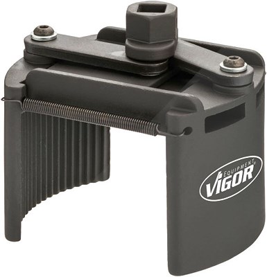 Vigor Ölfilter-Spannschlüssel - 115-140 mm - universal - 12,5 mm (1/2) [Hersteller-Nr. V4415] von Vigor
