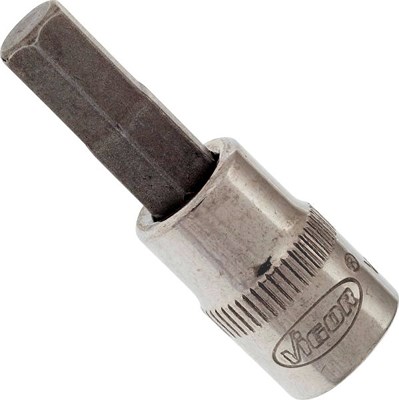 Vigor Schraubendreher-Einsatz - 1/4 - Innen-Sechskant Profil - 6 mm [Hersteller-Nr. V2433N] von Vigor