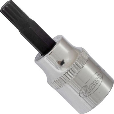 Vigor Schraubendreher-Einsatz - 3/8 - Innen Vielzahn Profil XZN - M6 [Hersteller-Nr. V6107] von Vigor