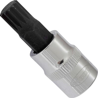 Vigor Schraubendreher-Einsatz - 3/8 - Vielzahn Profil XZN - M10 [Hersteller-Nr. V6110] von Vigor