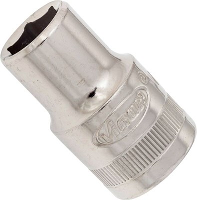 Vigor Steckschlüsseleinsatz - 1/2 - Sechskant Profil - 12 mm [Hersteller-Nr. V2603N] von Vigor