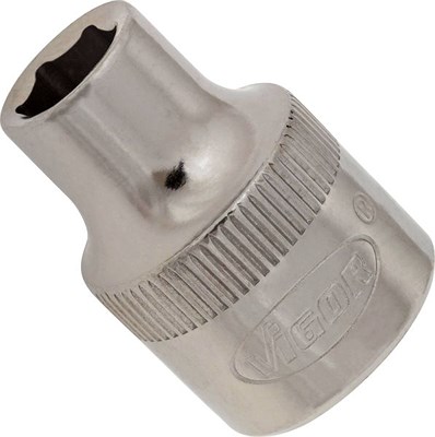 Vigor Steckschlüsseleinsatz - Vierkant 3/8 - Sechskant Profil - 7 mm [Hersteller-Nr. V2277N] von Vigor