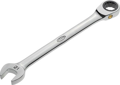 Vigor Ratschen-Ring-Maulschlüssel - lang - Sechskant, Zwölfkant - 12mm [Hersteller-Nr. V1022] von Vigor