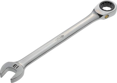 Vigor Ratschen-Ring-Maulschlüssel - lang - Sechskant, Zwölfkant - 13mm [Hersteller-Nr. V1023] von Vigor