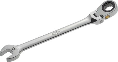 Vigor Gelenk Ratschen-Ring-Maulschlüssel - Sechskant, Zwölfkant - 10mm [Hersteller-Nr. V2806] von Vigor