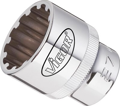 Vigor Multiprofil-Steckschlüsseleinsatz - 1/4 - Multiprofil - 10 mm [Hersteller-Nr. V1983] von Vigor