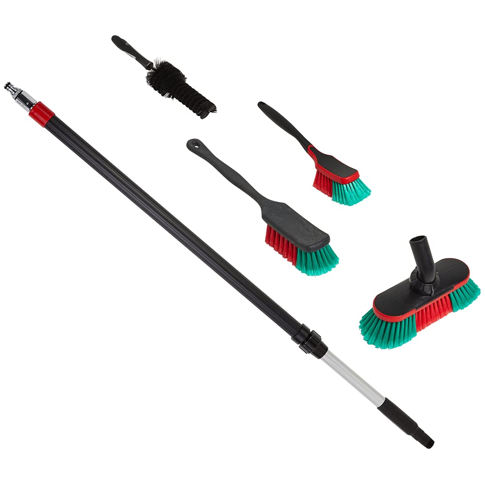 Vikan Transport Autowaschbürsten Set mit Teleskopstiel und Felgenbürste Waschbürste mit Teleskopstiel und Schlauchanschluss Vikan Transport Autowaschbürsten Set mit Teleskopstiel und Felgenbürste Waschbürste mit Teleskopstiel und Schlauchanschluss von Vikan