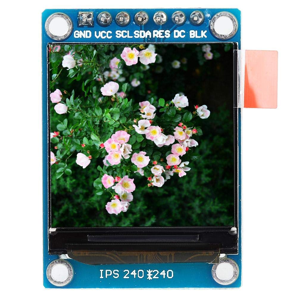 1,3-Zoll-IPS-Farb-LCD-Display-Modul 240 x 240 RGB 3,3 V SPI ST7735 Lebendig und intuitiv, 4 Befestigungslöcher für 1,3-Zoll-IPS-Farb-LCD-Display-Modul 240 x 240 RGB 3,3 V SPI ST7735 Lebendig und intuitiv, 4 Befestigungslöcher für von Vikye