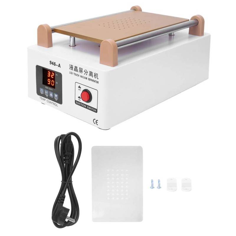 7in Screen Separator, LCD Touchscreen Separator,Leistungsstarke Vakuumpumpe Bildschirm Split Reparatur Maschine EU Stecker 250V von Vikye