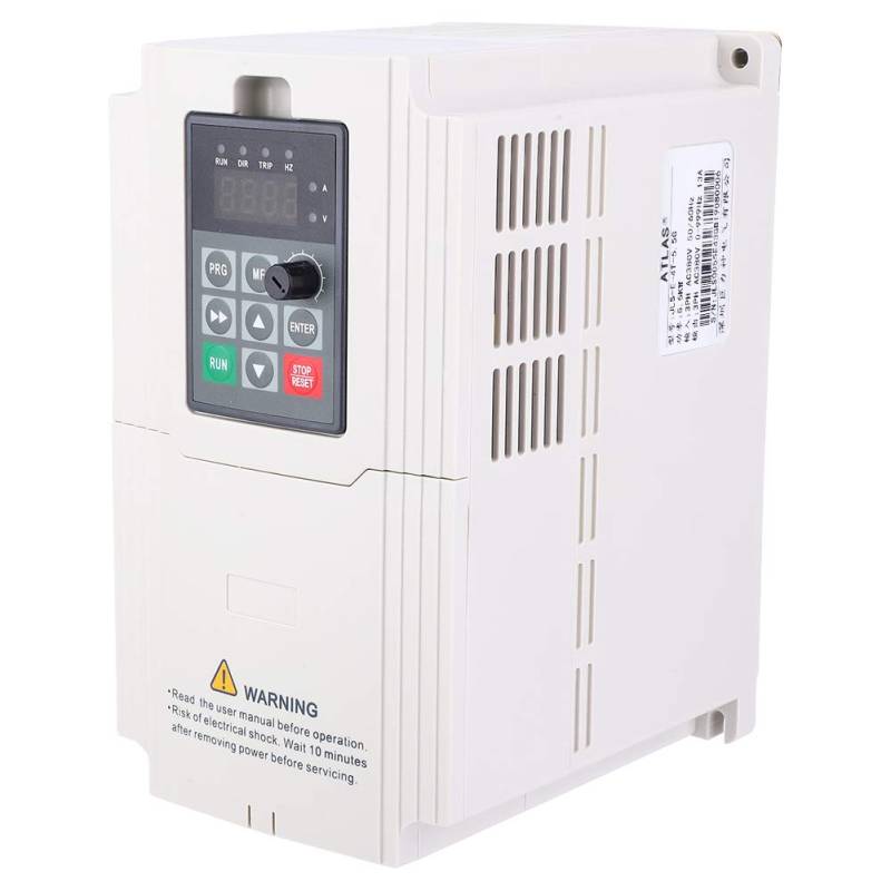 Frequenzumrichter 380V, VFD Frequenzumrichter 1.5KW-7.5KW, 3 Phasiger Eingang und Ausgang Wechselrichter VFD CNC Umrichter(5.5KW) von Vikye