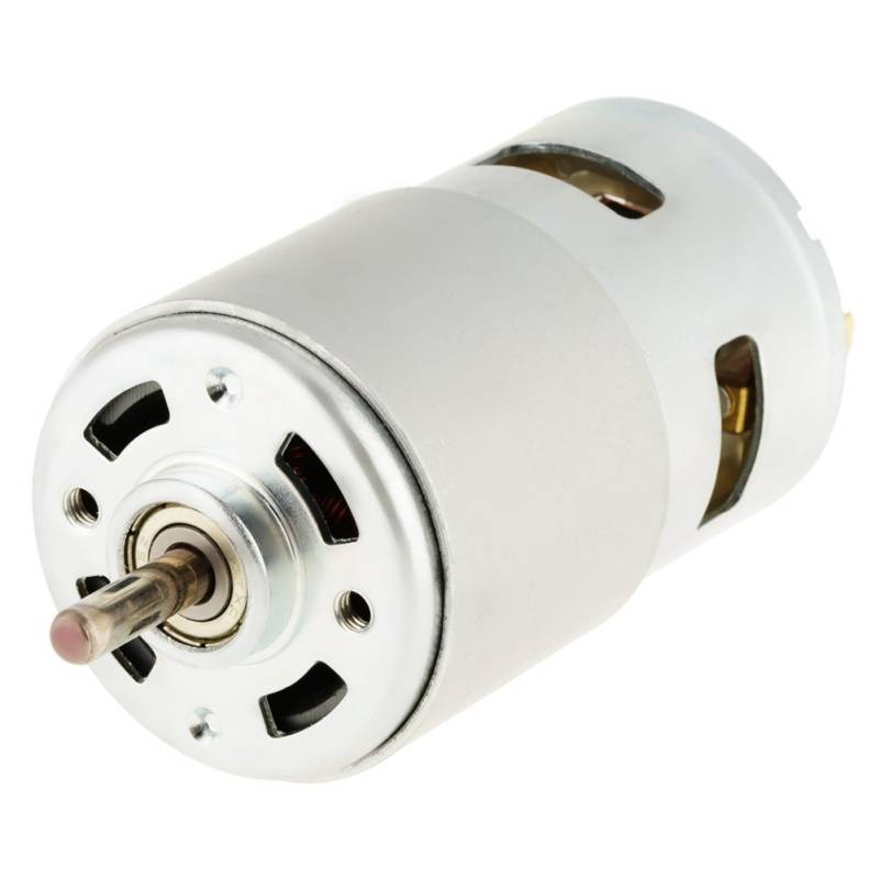 Gleichstrommotor, 775 12V 7000 RPM Hochgeschwindigkeit Miniatur DC Motor Geeignet für Elektrowerkzeuge, Elektroschrauber, Elektrofan-Spielzeug von Vikye