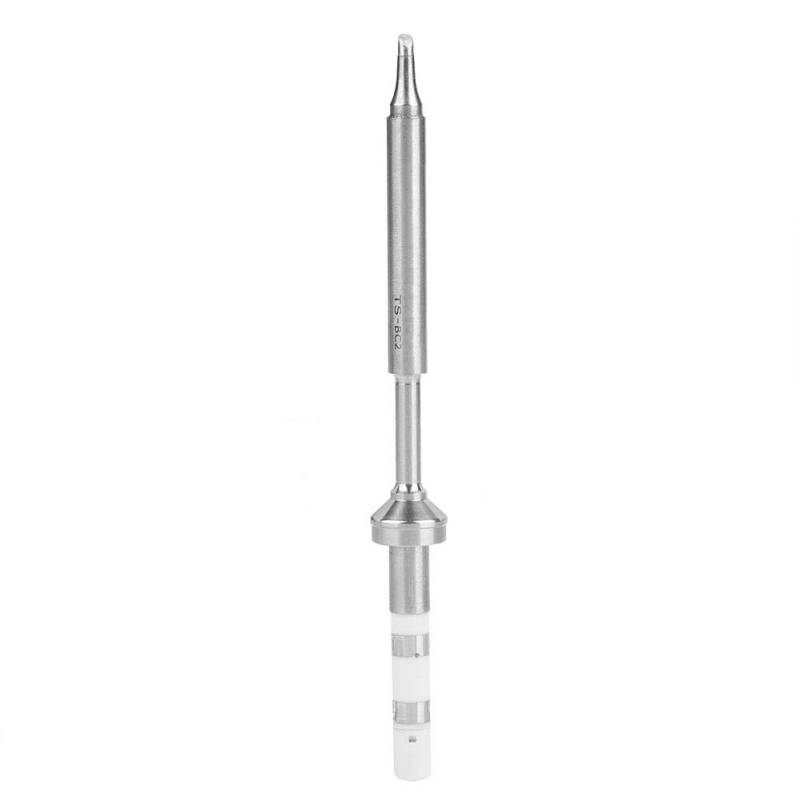 TS100 Lötkolbenspitze, 7 Typen Mini Elektro Lötkolbenspitze aus Edelstahl für die Elektronikfertigung und Elektrische Wartung(TS-BC2) von Vikye