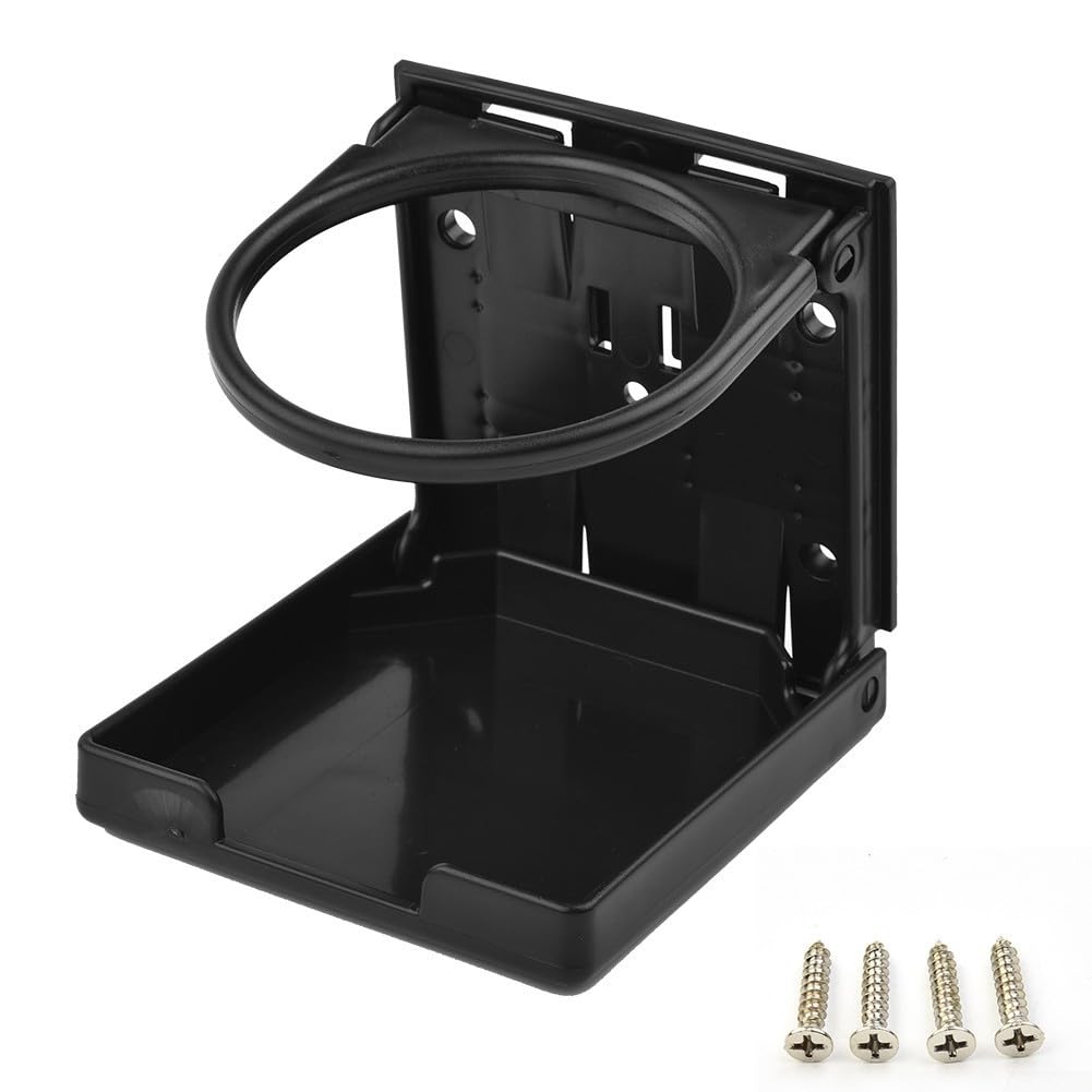 Praktisches 2-teiliges faltbares Getränkehalter-Set für Auto, LKW, Wohnmobil, inklusive doppelseitigem Klebeband zur Montage Praktisches 2-teiliges faltbares Getränkehalter-Set für Auto, LKW, Wohnmobil, inklusive doppelseitigem Klebeband zur Montage von Vilgftyiet
