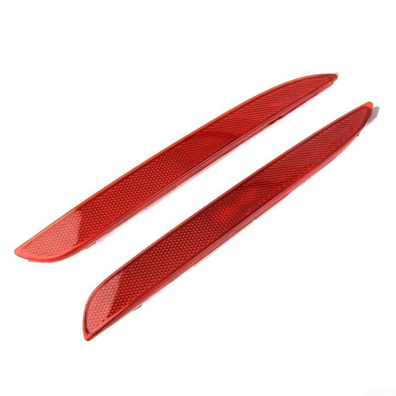Vilgftyiet Stoßstange hinten Reflektor Set für Mazda 3 BL 2009-2013 Rot ABS Kunststoff Direkter Ersatz Links Rechts Seite Auto Licht Zubehör Hochleistung von Vilgftyiet