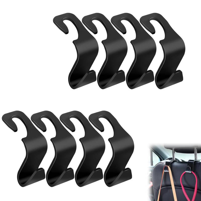 8 Stück Auto Gadgets Auto Zubehör Innenraum, Car Gadgets Taschenhalter Auto Gadget Auto Auto Kleiderbügel Für Einkaufstaschen,Handtaschen,Kleidung von Vimmvid