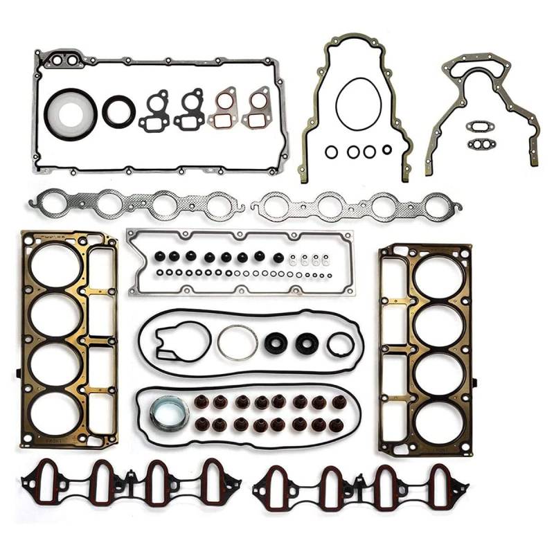 Vincos MLS Vollzylinder Motor Dichtungssatz HS26191PT-1 CS9284 kompatibel mit Avalanche/Suburban/Express/Savana 1500 5.3L Silverado/Sierra 1500 Tahoe Yukon 4.8L 5.3L V8 2004 2005 2006 von Vincos