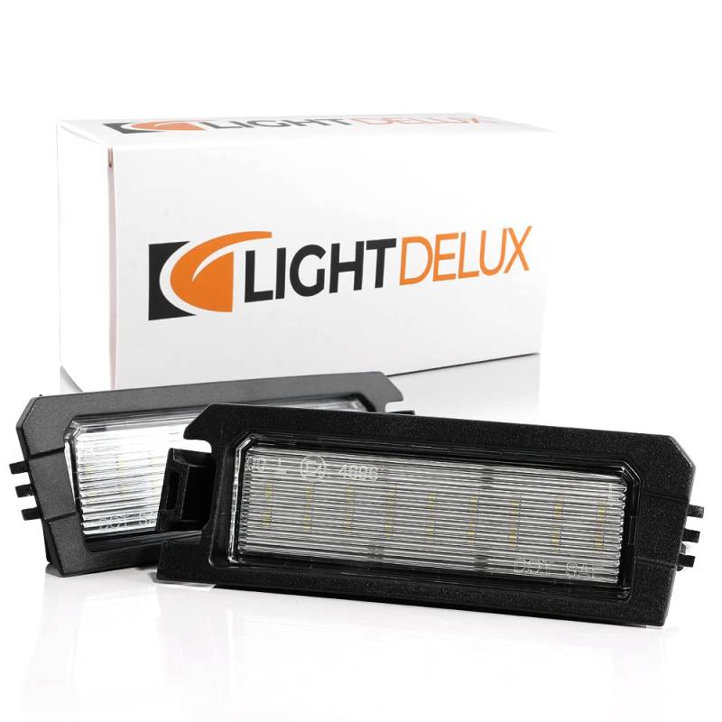 VINSTAR 2 x LED Kennzeichenbeleuchtung Nummernschildbeleuchtung Canbus Plug&Play E-Prüfzeichen V-032111 von VINSTAR